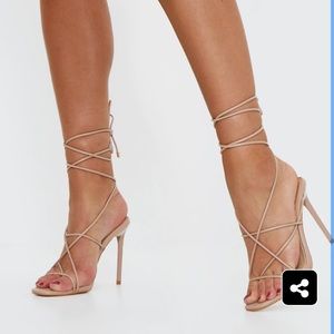 PRETTYLITTLETHING Size 7 Nude